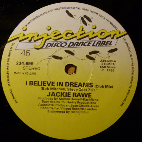 Jackie Rawe – I Believe In Dreams - Afbeelding 3