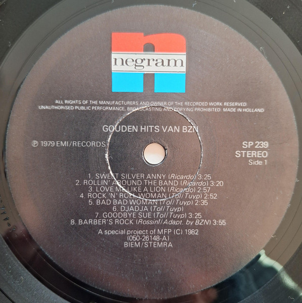 BZN, The Cats, George Baker – Gouden Hits - Afbeelding 3