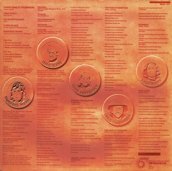 Manfred Mann's Earth Band – The Roaring Silence - Afbeelding 2