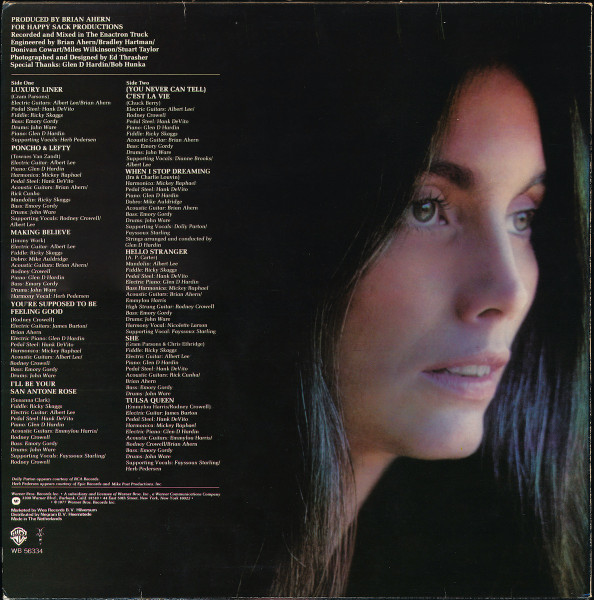 Emmylou Harris – Luxury Liner - Afbeelding 2