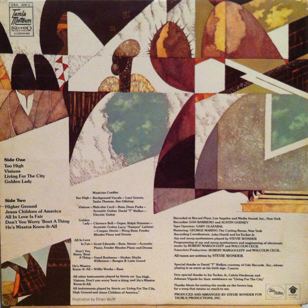 Stevie Wonder – Innervisions - Afbeelding 3
