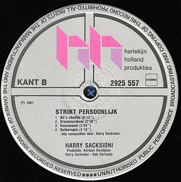 Harry Sacksioni – Strikt Persoonlijk - Image 4
