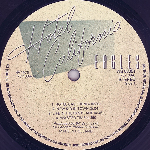 Eagles – Hotel California - Afbeelding 4