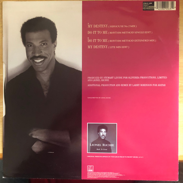 Lionel Richie – My Destiny - Afbeelding 2