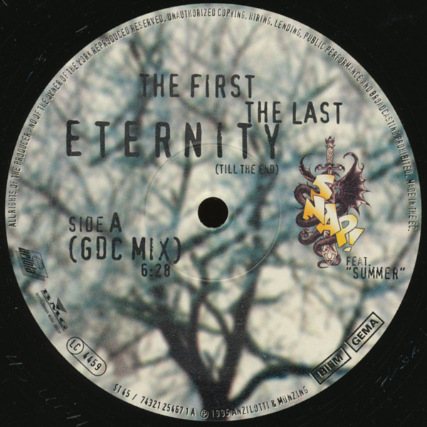 Snap!, Feat. Summer – The First The Last Eternity (Till The End) - Afbeelding 3