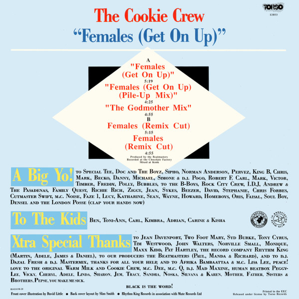 The Cookie Crew – Females (Get On Up) - Afbeelding 2