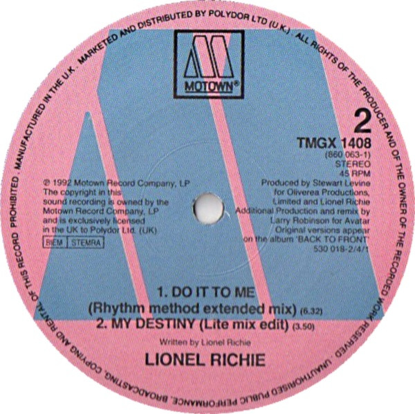 Lionel Richie – My Destiny - Afbeelding 4