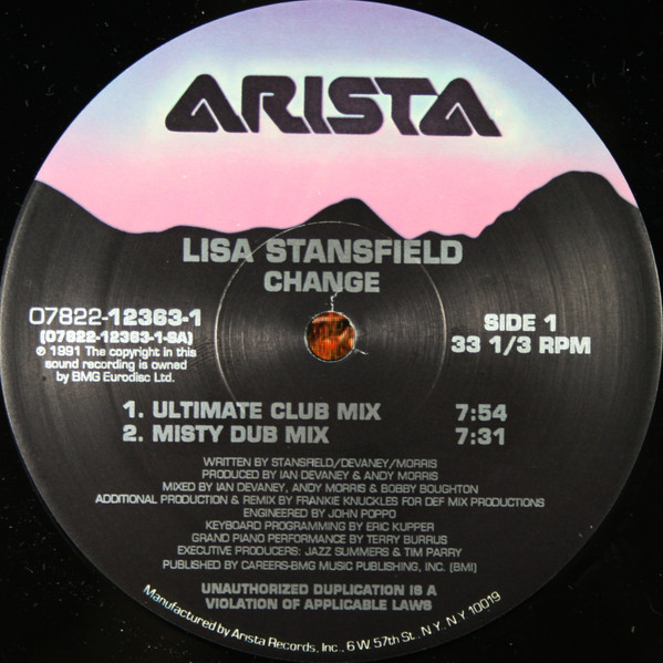 Lisa Stansfield – Change - Afbeelding 3
