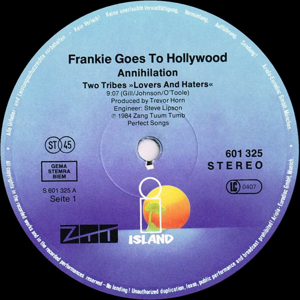 Frankie Goes To Hollywood – Two Tribes - Image 3