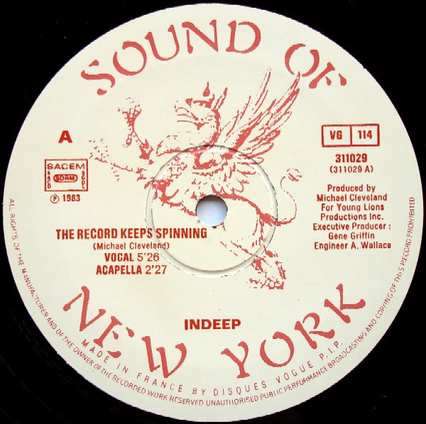 Indeep – The Record Keeps Spinning - Afbeelding 3