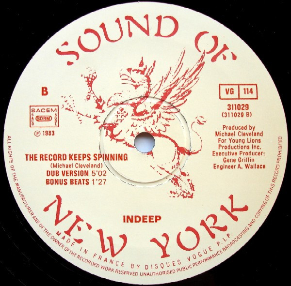 Indeep – The Record Keeps Spinning - Afbeelding 4