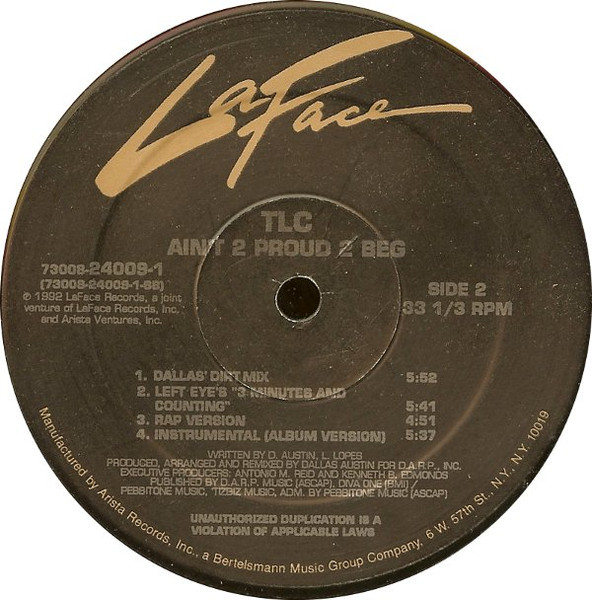TLC – Ain't 2 Proud 2 Beg - Afbeelding 4