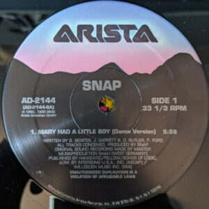 Snap! – Mary Had A Little Boy