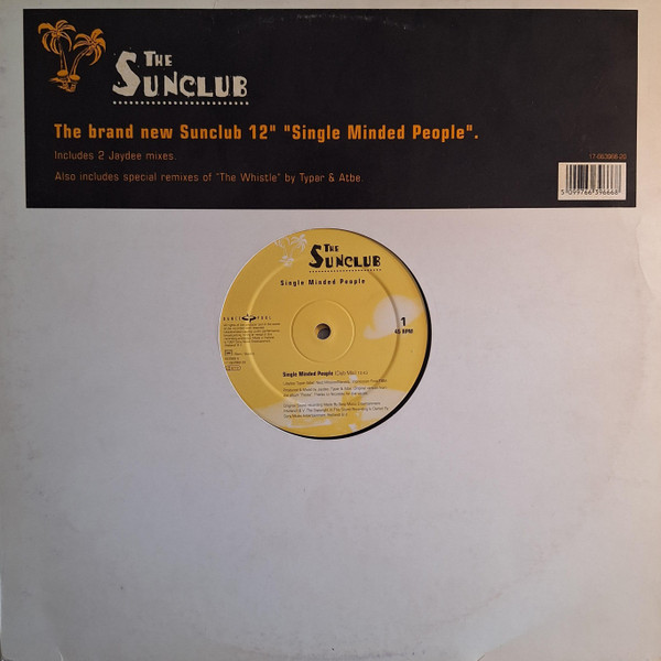 The Sunclub – Single Minded People