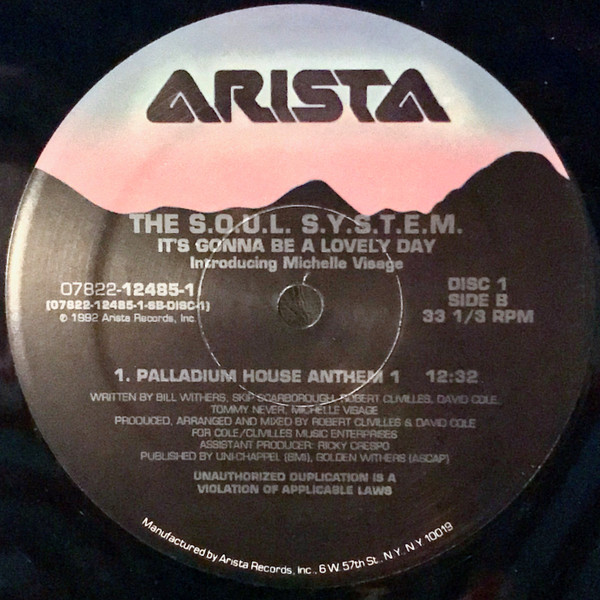 The S.O.U.L. S.Y.S.T.E.M., Michelle Visage – It's Gonna Be A Lovely Day - Afbeelding 5