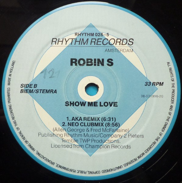 Robin S. – Show Me Love - Image 2