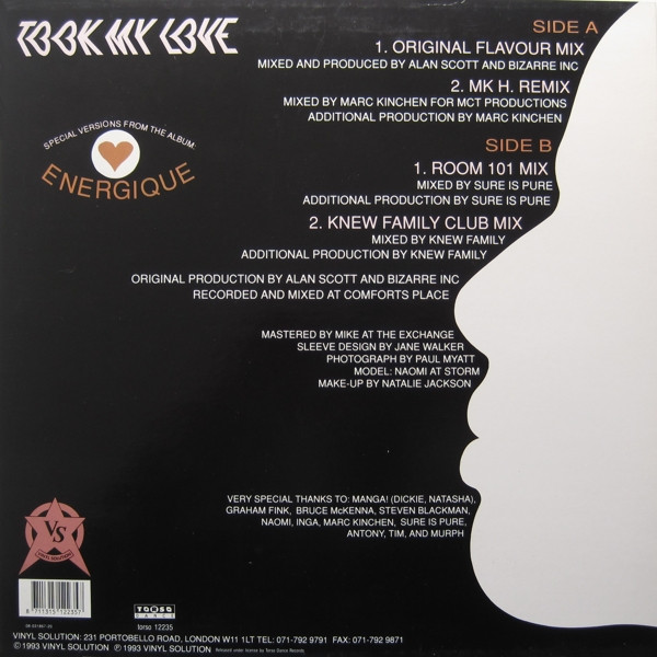 Bizarre Inc, Angie Brown – Took My Love - Afbeelding 2