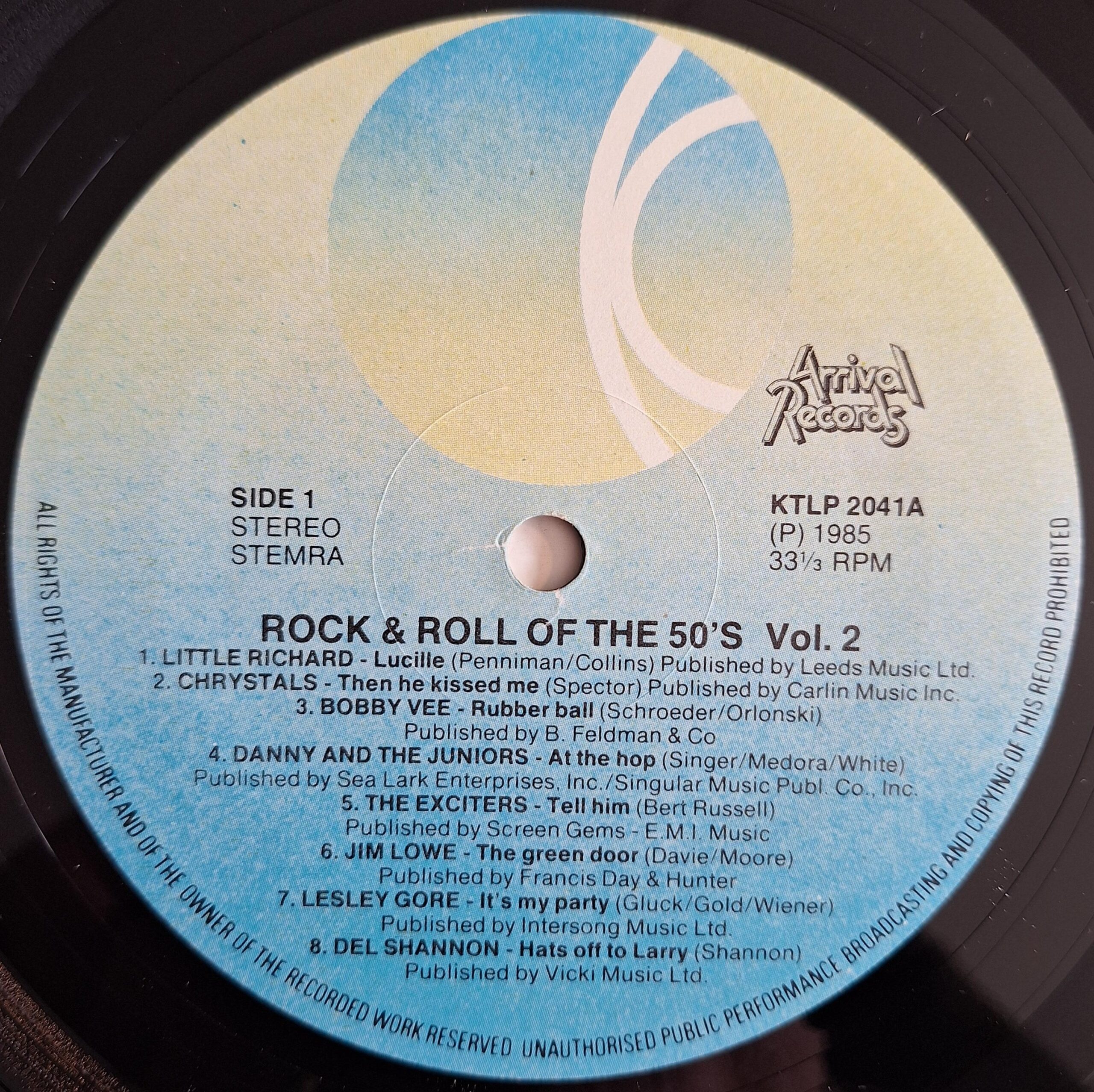 Various – Rock And Roll Of The 50's Volume 2 - Afbeelding 4