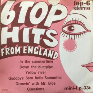 Various – 6 Top Hits From England