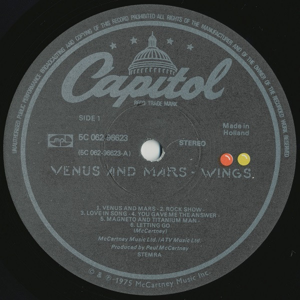 Wings – Venus And Mars - Image 4