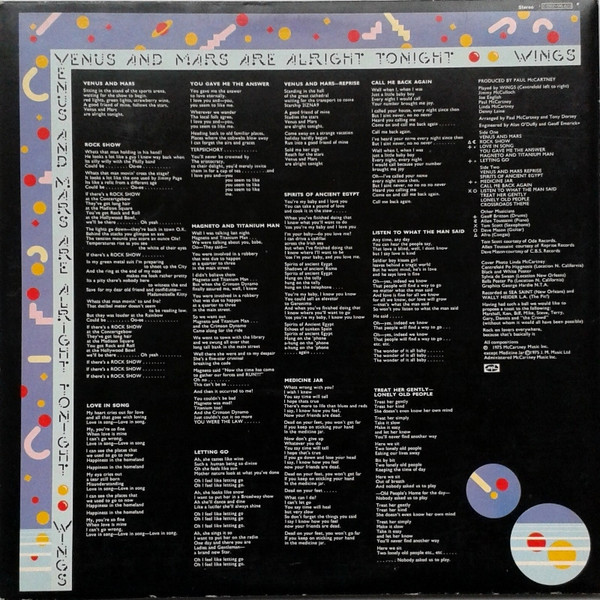 Wings – Venus And Mars - Image 3