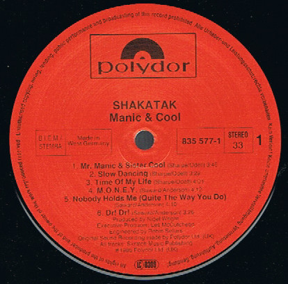 Shakatak – Manic & Cool - Image 3