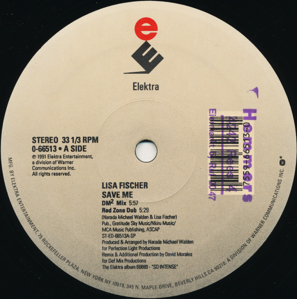 Lisa Fischer – Save Me - Afbeelding 3