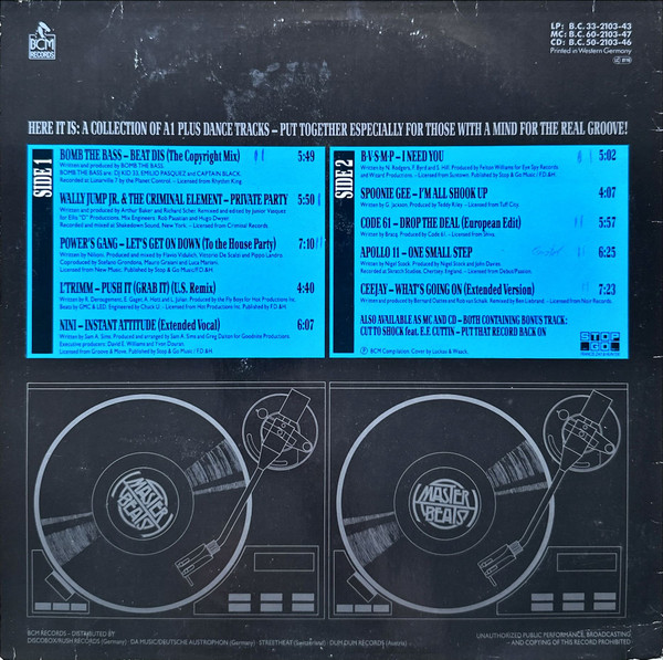 Various – Masterbeats Vol. 2 - Image 2