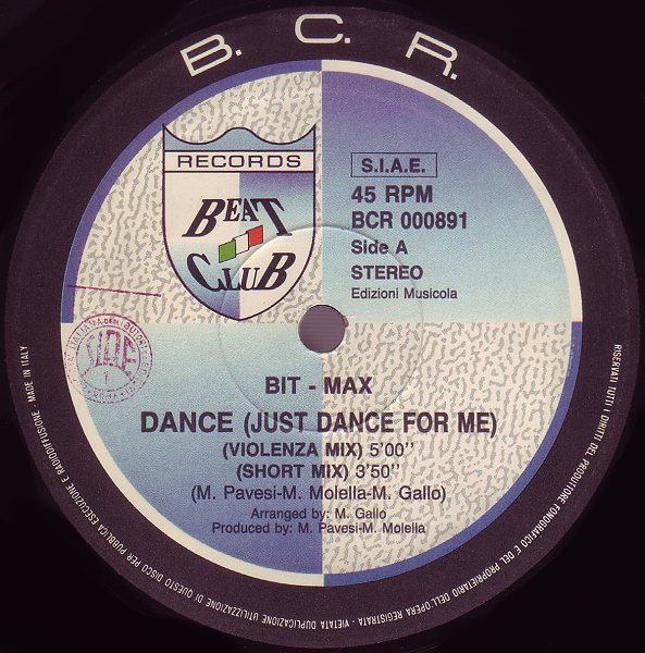 Bit-Max – Dance (Just Dance For Me) - Afbeelding 3