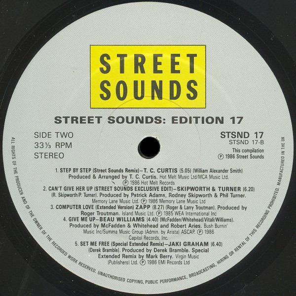 Various – Street Sounds Edition 17 - Afbeelding 4