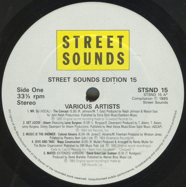 Various – Street Sounds Edition 15 - Afbeelding 3