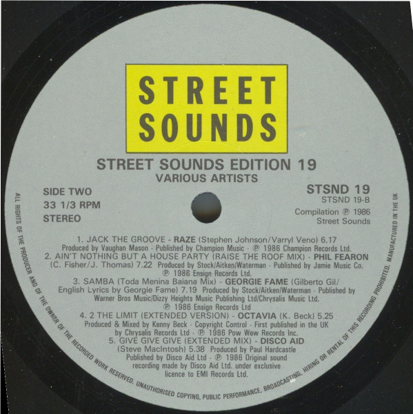 Various – Street Sounds Edition 19 - Afbeelding 5