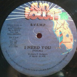 B.V.S.M.P. – I Need You
