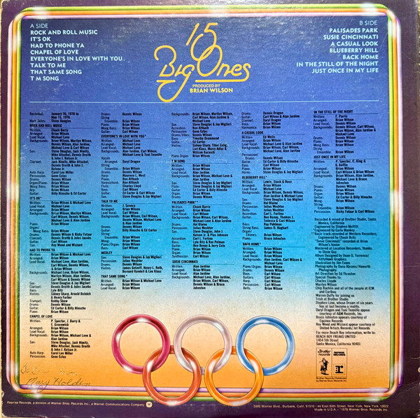 The Beach Boys – 15 Big Ones - Afbeelding 3