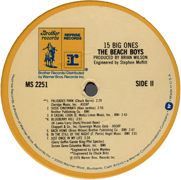 The Beach Boys – 15 Big Ones - Afbeelding 5