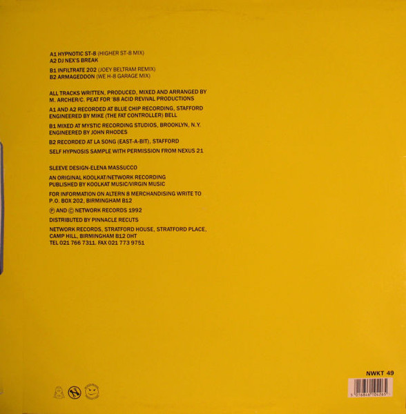Altern 8 – Hypnotic St-8 - Afbeelding 2