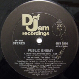 Public Enemy – Don't Believe The Hype