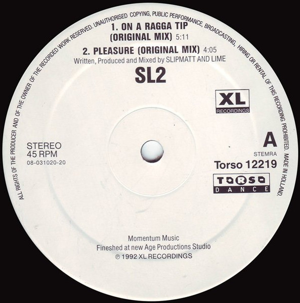 SL2 – On A Ragga Tip