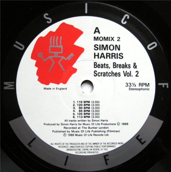 Simon Harris – Beats, Breaks & Scratches Volume 2 - Afbeelding 3