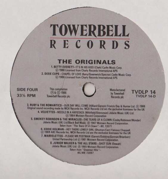 Various – The Originals - Afbeelding 7
