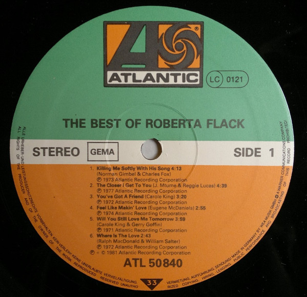 Roberta Flack – The Best Of Roberta Flack - Afbeelding 3