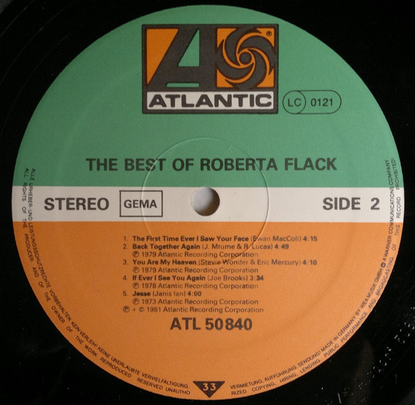 Roberta Flack – The Best Of Roberta Flack - Afbeelding 4
