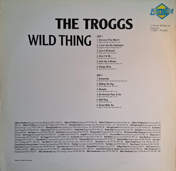 The Troggs – Wild Thing - Afbeelding 2