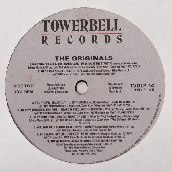 Various – The Originals - Afbeelding 5