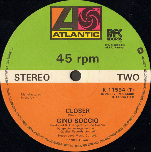 Gino Soccio – Try It Out - Afbeelding 2