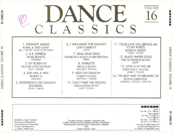 Various – Dance Classics Volume 16 - Image 2