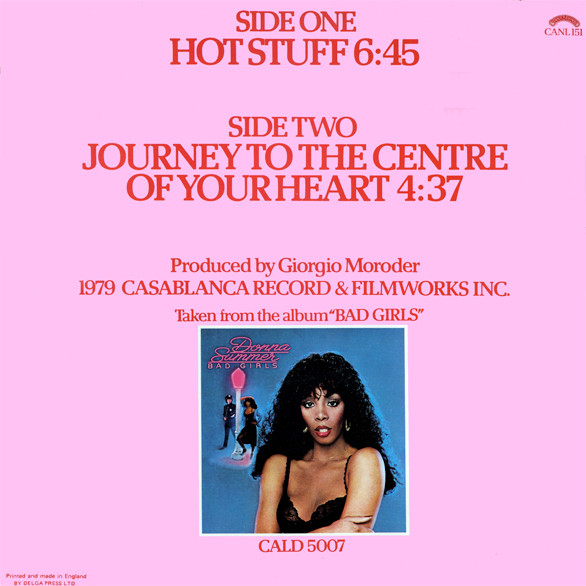 Donna Summer – Hot Stuff (Red Vinyl) - Image 2