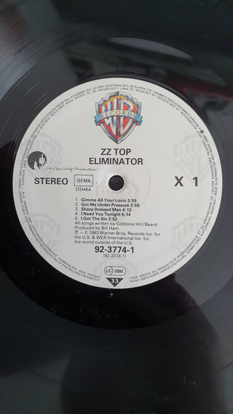 ZZ Top – Eliminator - Afbeelding 3