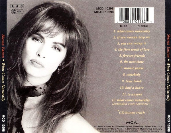 Sheena Easton – What Comes Naturally - Afbeelding 2