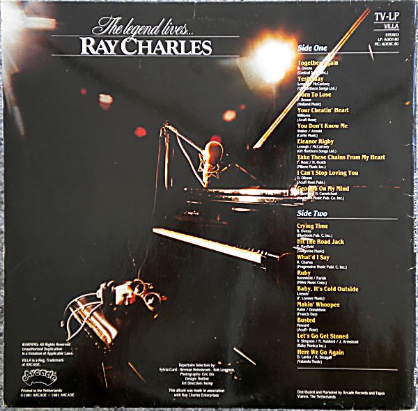 Ray Charles – The Legend Lives... - Afbeelding 4